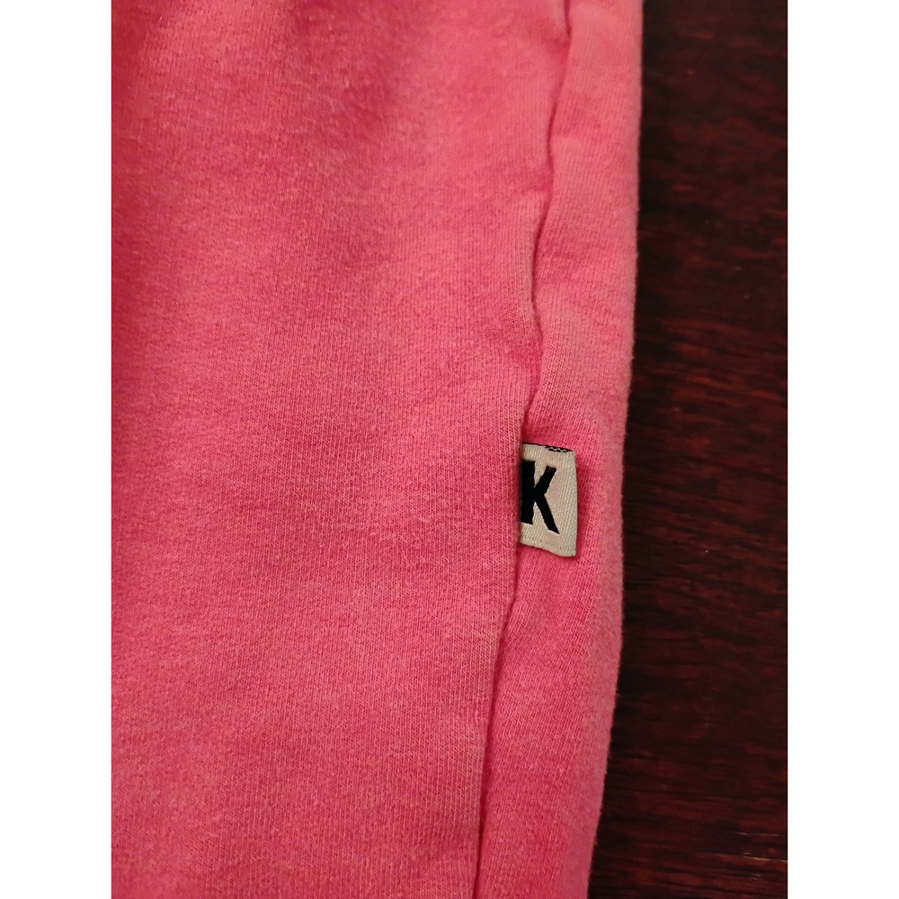 Kicker Pink Bamboo Organic Cotton Blend Jogger Sweatpants Kids Size M 8-10 - Picture 7 of 7